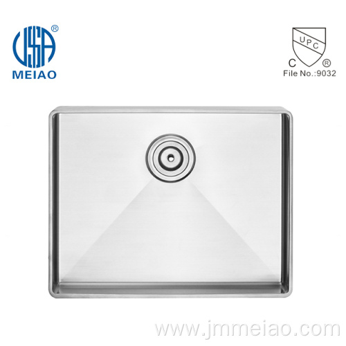 Rectangle Bathroom sink Stainless steel Basin